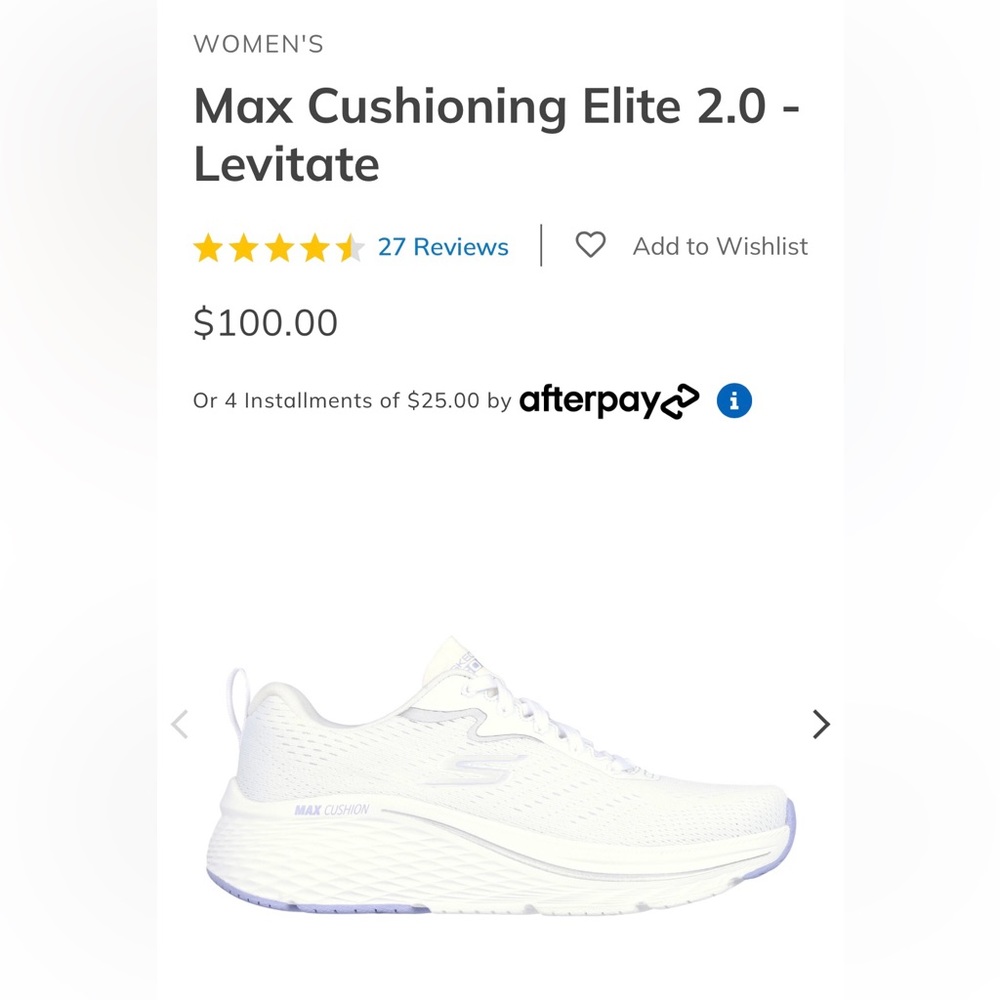 NWT/NIB Sketchers Max Cushion Elite 2.0 Levitate